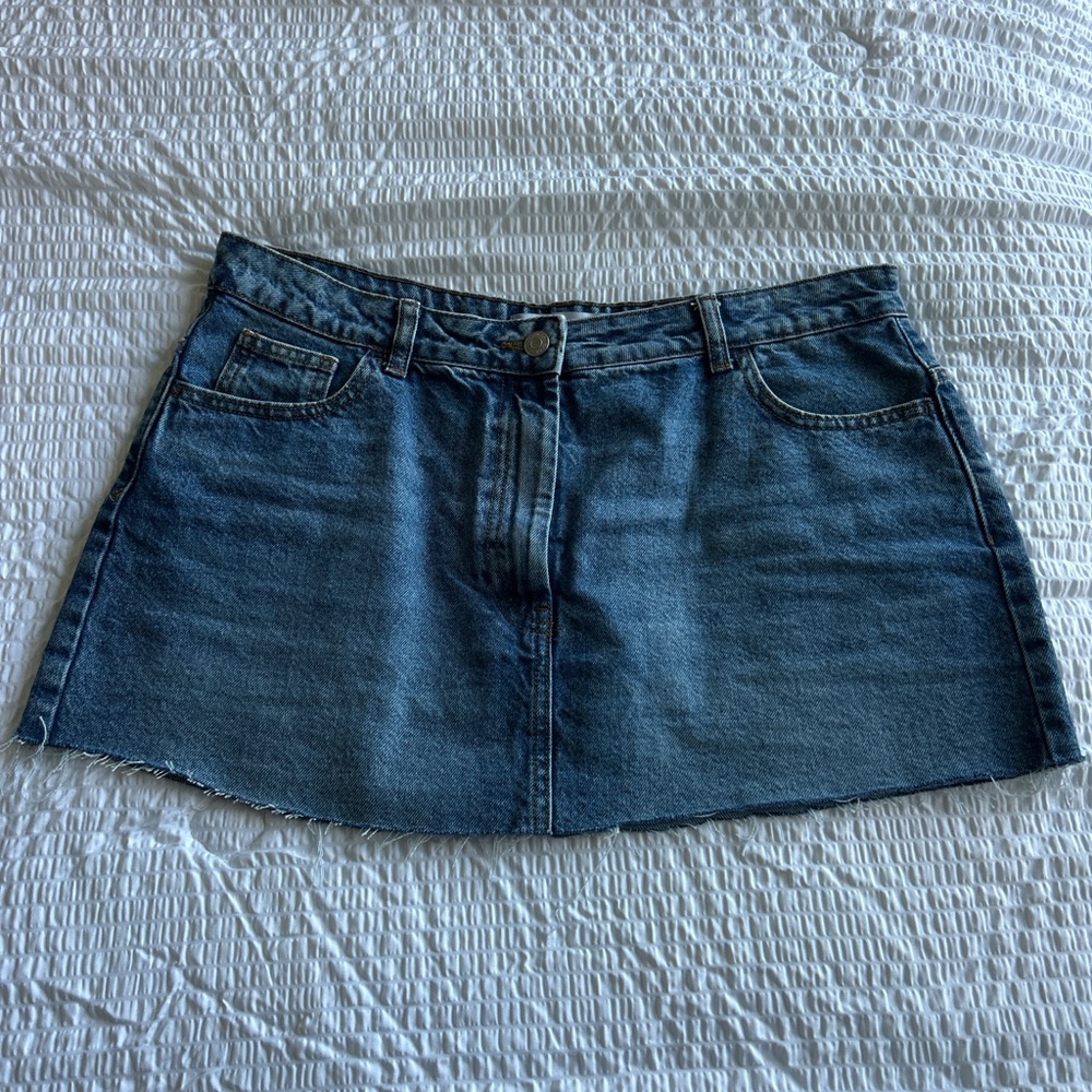 Primark Classic Blue Mini Skirt